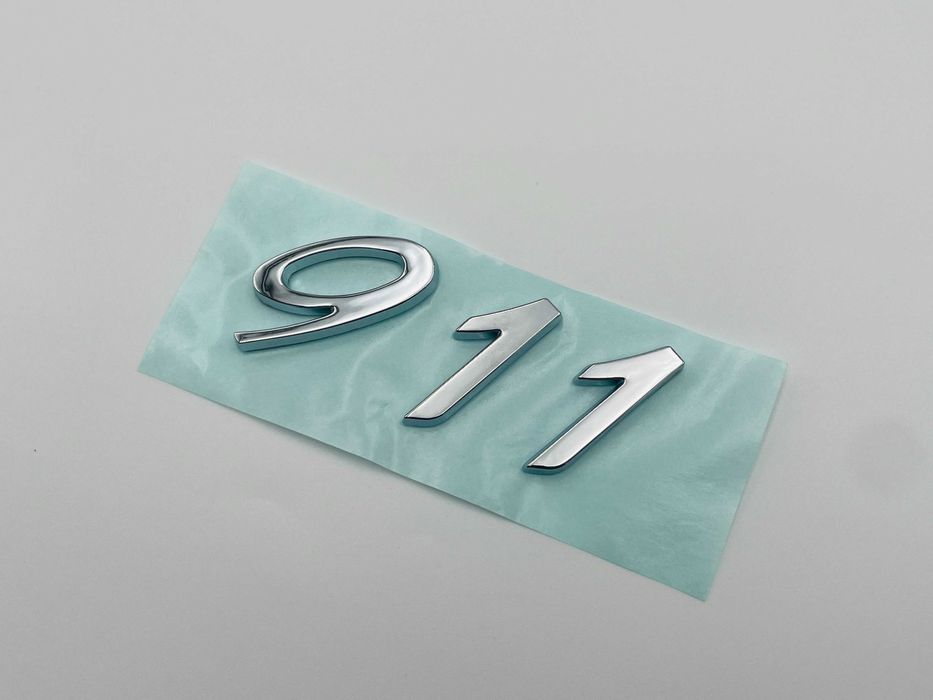 Emblema Compatibila PORSCHE 911 crom