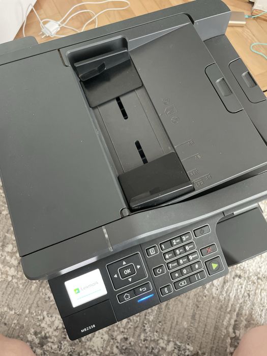 Imprimantă Lexmark MB2338 – laser, WiFi, duplex, ADF, aproape nouă