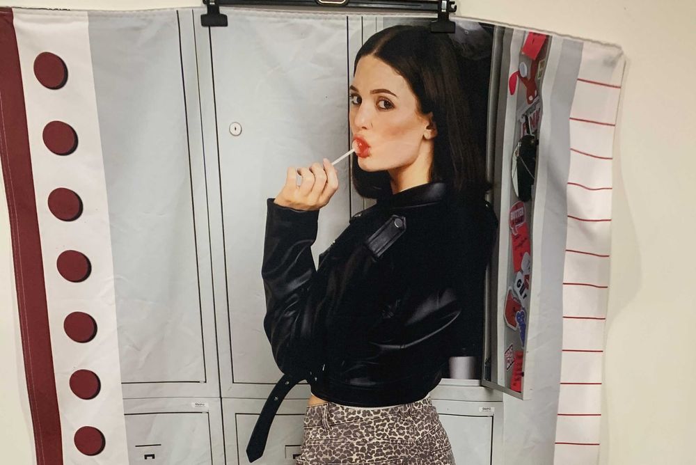 Poster mare din material textil