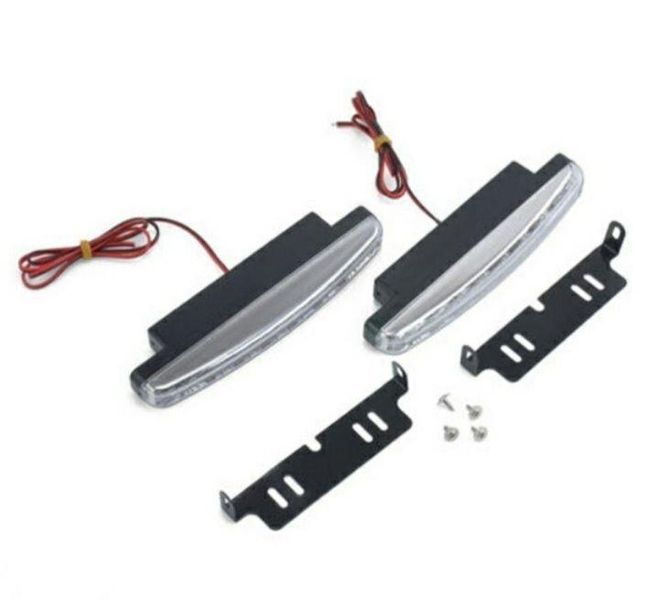 Лед Дневни Светлини с 8 Диода- 2бр. А-3139