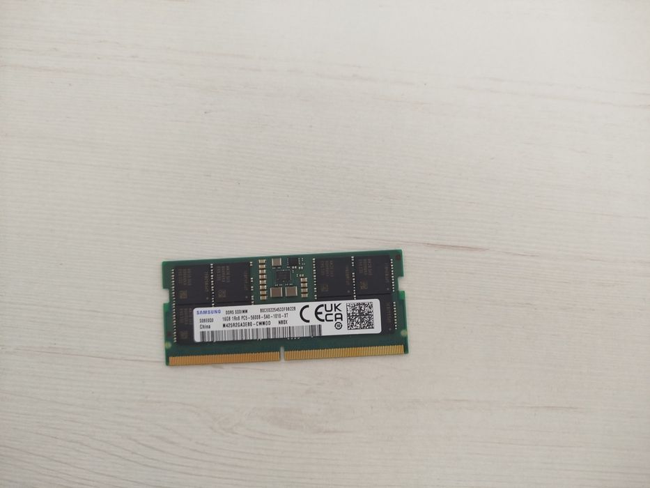 16GB DDR5 RAM памет за лаптоп Samsung 5600MHz SO-DIMM
