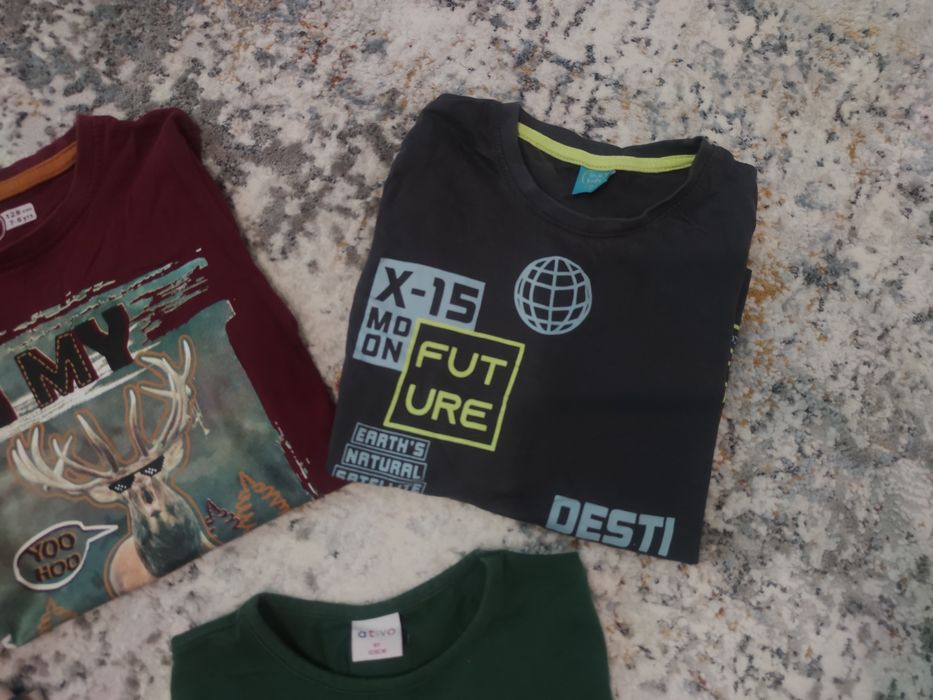 Всичко за 15 лв! Блузи с дълъг ръкав- 128 см. 7/8 г.