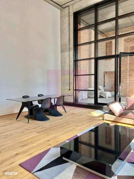 Loft exclusivist de închiriat | 4 camere | 213,6 mp utili + terasă 29,