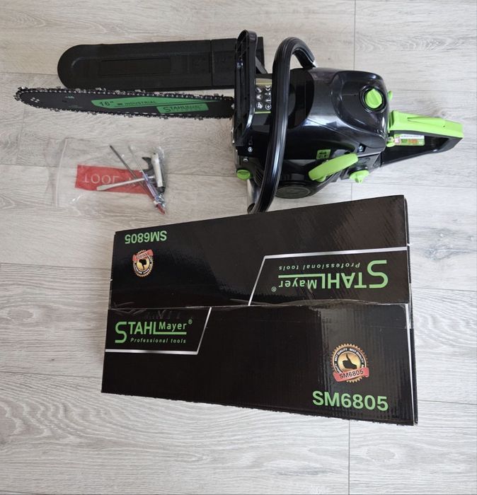 Бензинов тример STAHLMAYER PRO 74cc + Бензинова резачка 68cc STAHLMAYER PRO