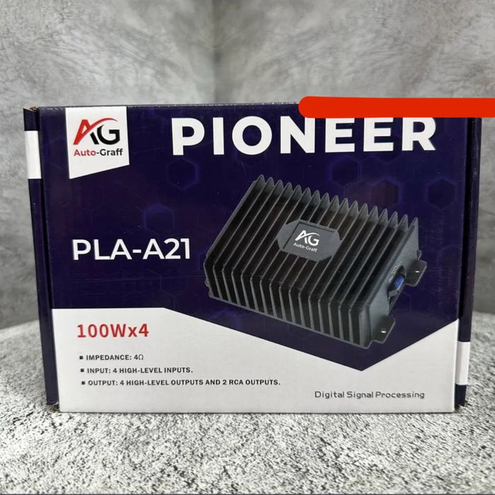 Усилитель для магнитолы Андройд Pioner