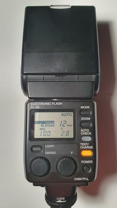 Blit Olympus FS-FL50 GN 50 FP + Gary Fong Lightsphere