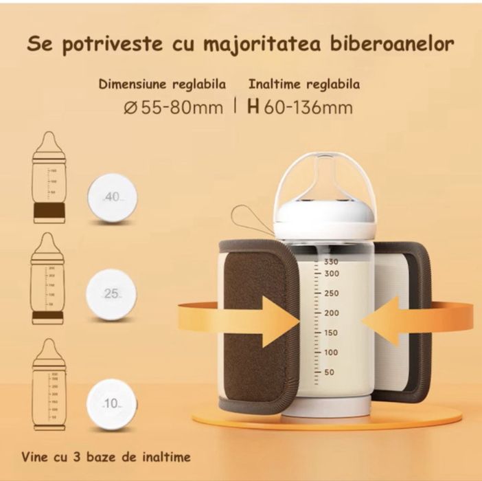 Incalzitor portabil biberon