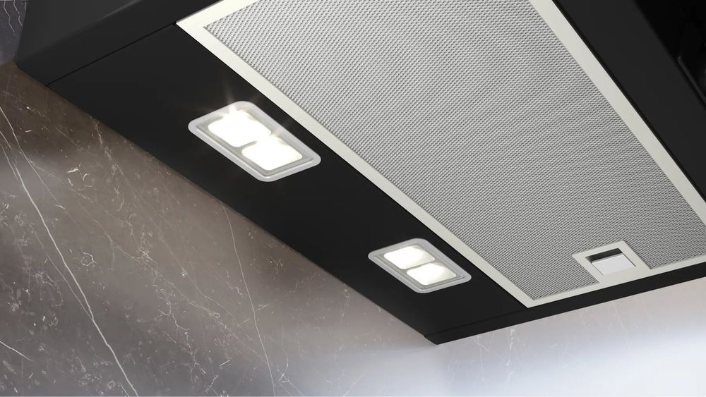Hotă decorativă Siemens iQ300 LC87KFN60, 80 cm, A+, Home Connect, 768 m³/h Negru OT99