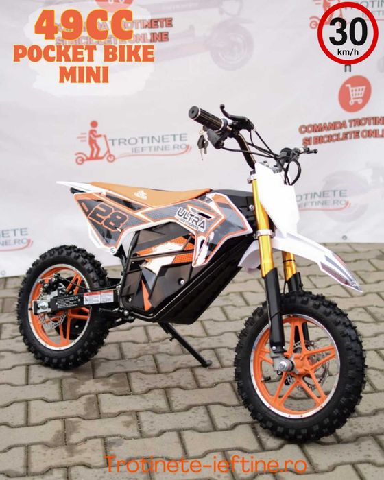Cross Electric Copii 1000W 36V 12Ah 30km/h Roți 10 Inch Nou