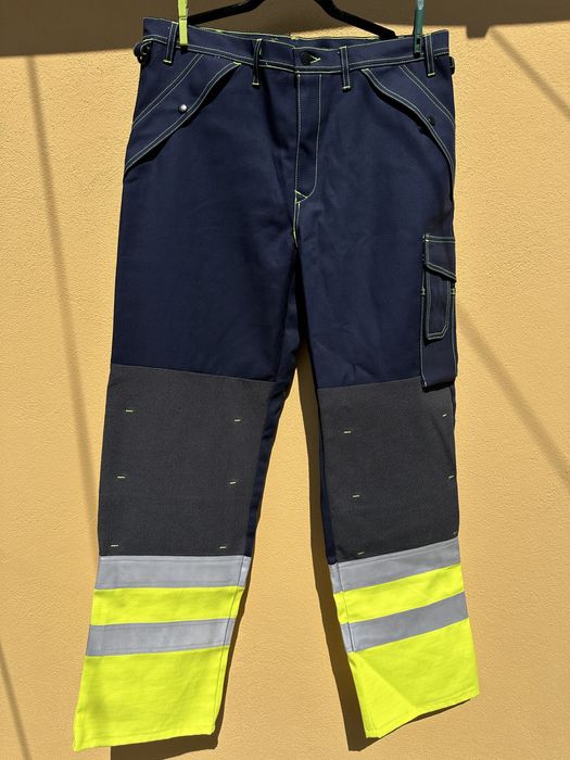 Pantaloni JAK antifoc , material genunchi Cordura mărimea 54