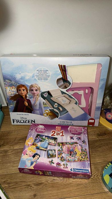 Музикални играчки, образователни игри, пъзели HABA,Fisher price,Frozen