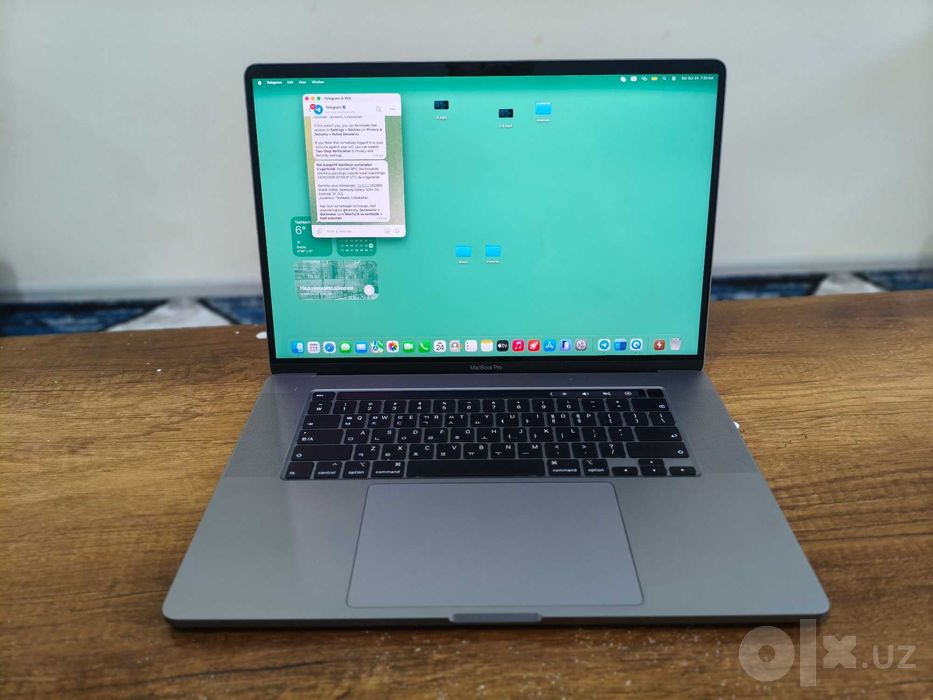 Macbook pro 2019 Intel i9
