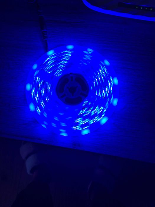 Лед лента 5 метра синя светлина