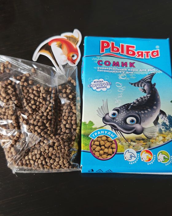 Корм для рыб, питающихся у дна