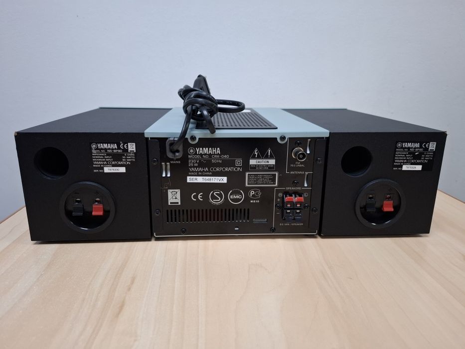 Sistem audio Yamaha CRX-040 + boxe originale – stare foarte bună
