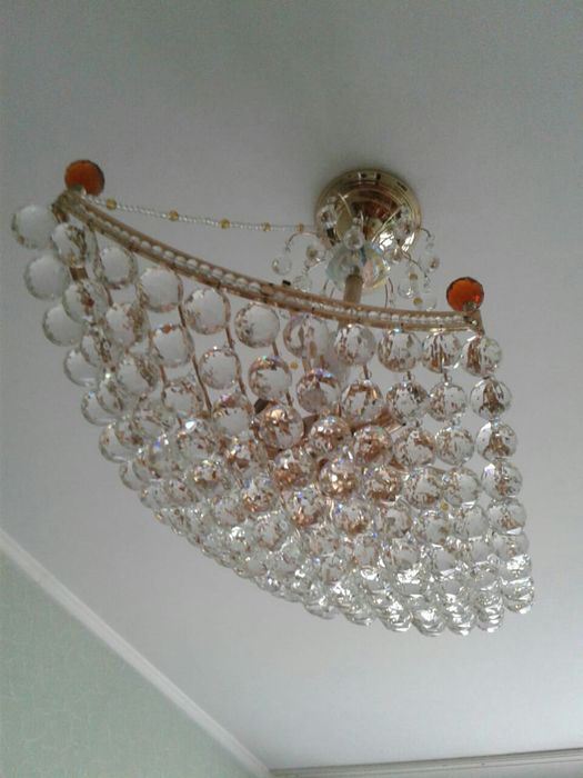 Люстра хрустальная