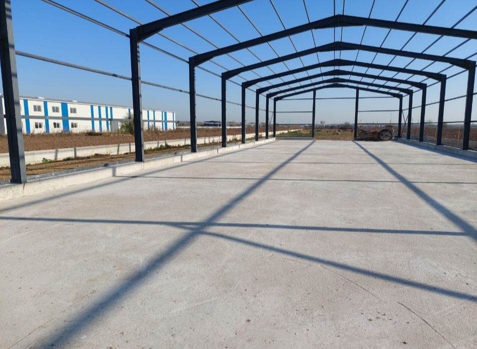 Vând hală metalică lucrăm fără avans