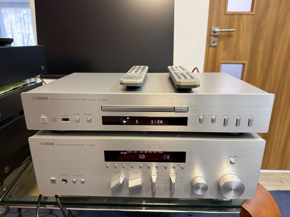 Yamaha Receiver R-S300,70W,Telecomanda,Cd Yamaha CD-S300,Telecomenzi