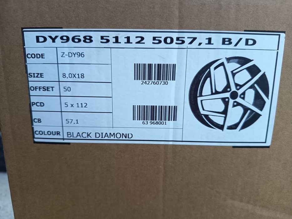 Джанти VW GTI 18" 5х112 Фолксваген Голф Пасат 5x112