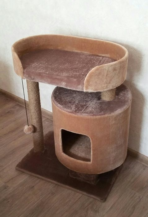 Когтеточка, домик, лежанка для кошки
