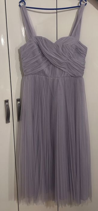Официална лилава рокля