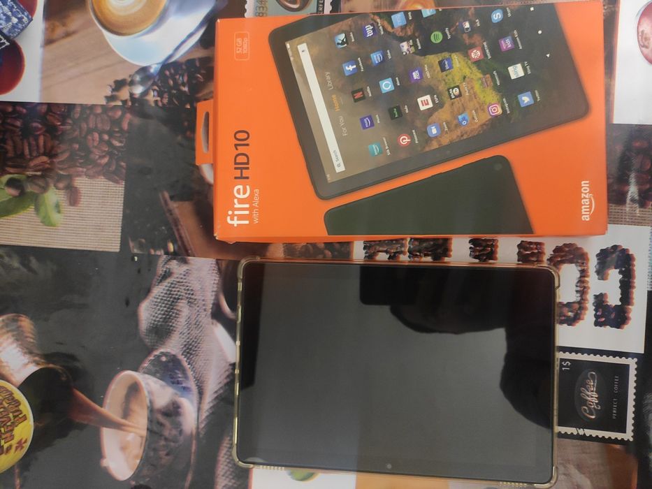 Amazon Fire 10 HD 2021 ebook планшет сотаман