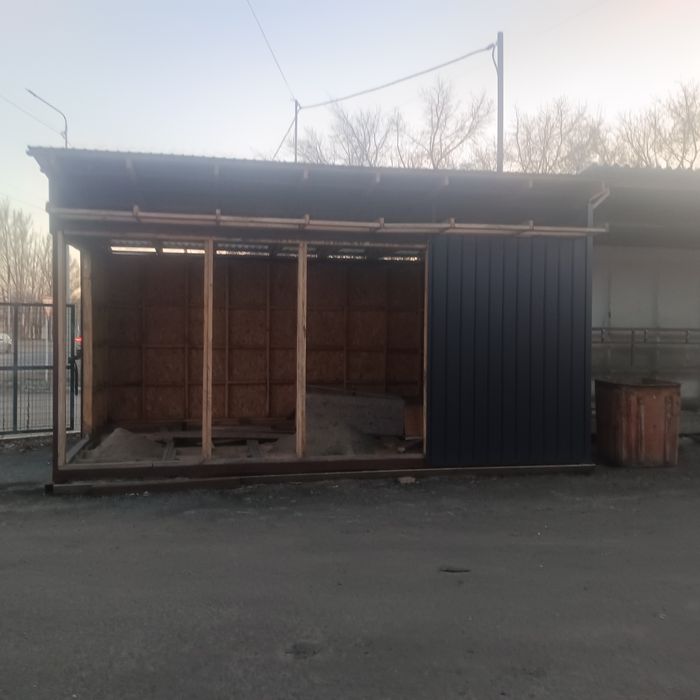 Павильон . Недостроенный