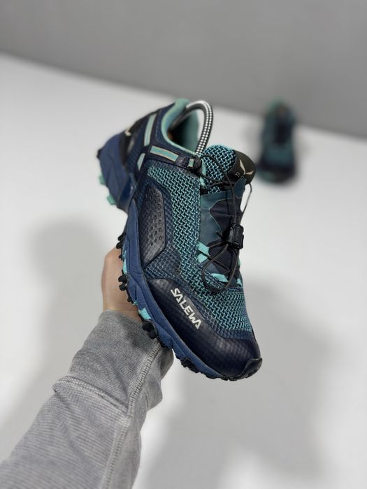 Salewa Ultra Train trail runnikg hiking trekking michelin blue