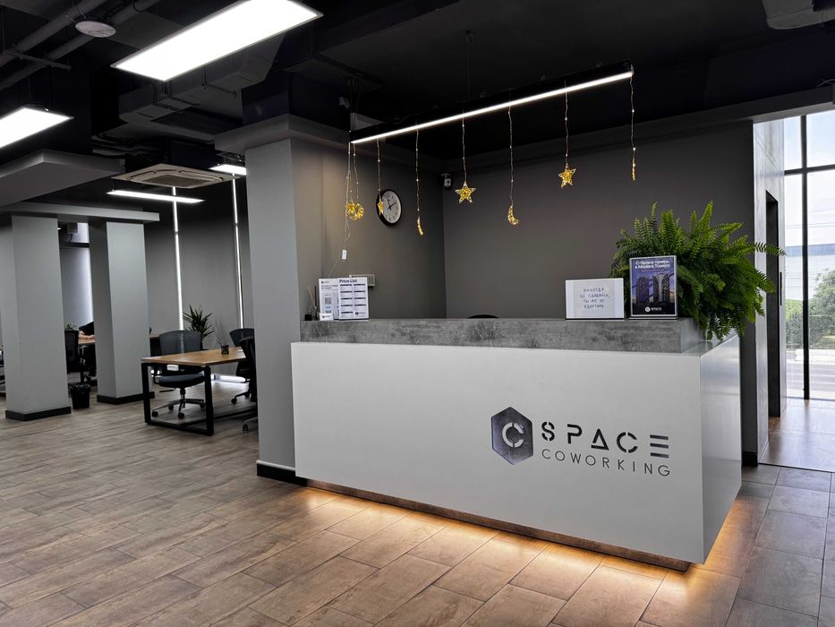 готовый офис с ремонтом в БЦ в формате коворкинга 24/7 в