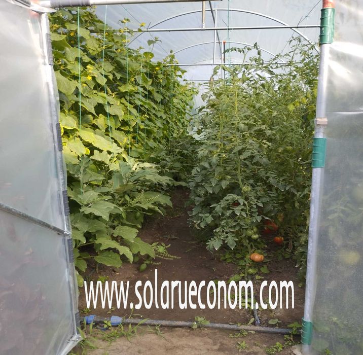 Solarii (sere) modulare din țeava zincată