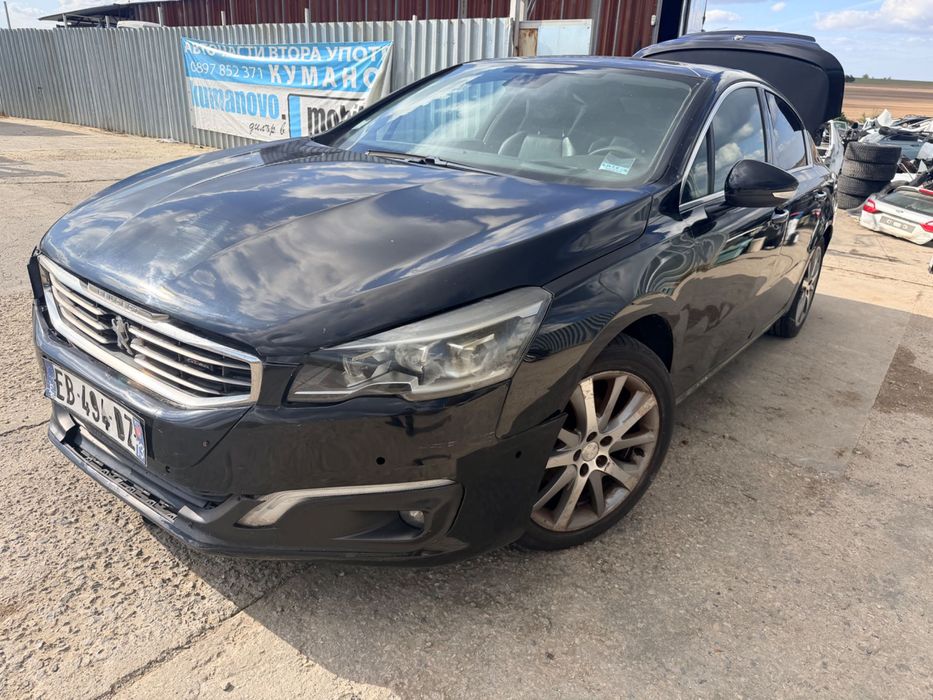 Peugeot 508, 1.6 BlueHDI, двигател BHZ, 10 JBHC, 120 кс., автоматик, 2016 г., euro 6, Пежо 508, engine BHZ, 10 JBHC, automatic, 2016  на части