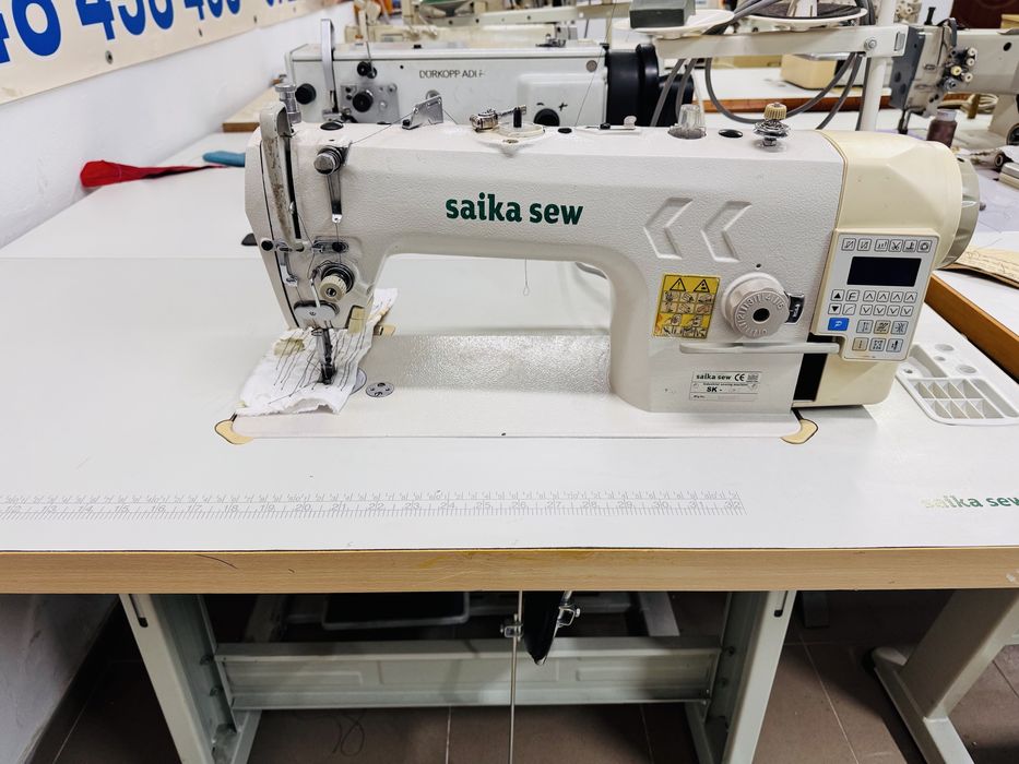 Masina de cusut liniar Full automata Saika sew motor direct drive