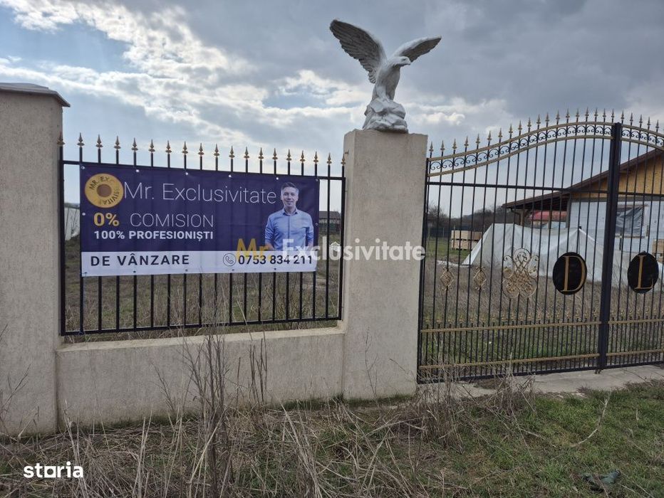 Teren in centrul satului Gagu, comuna Dascălu, ideal construcție.
