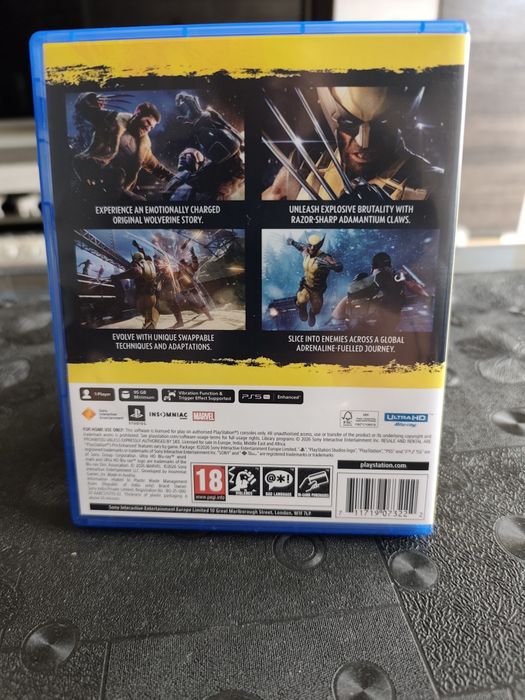 Игра за ps5.Marvel  WILVERINE