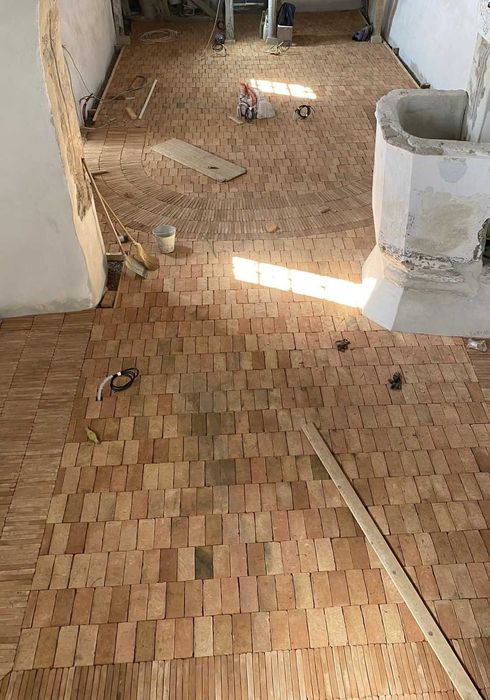 Felii de cărămidă mare nemțească , rustică