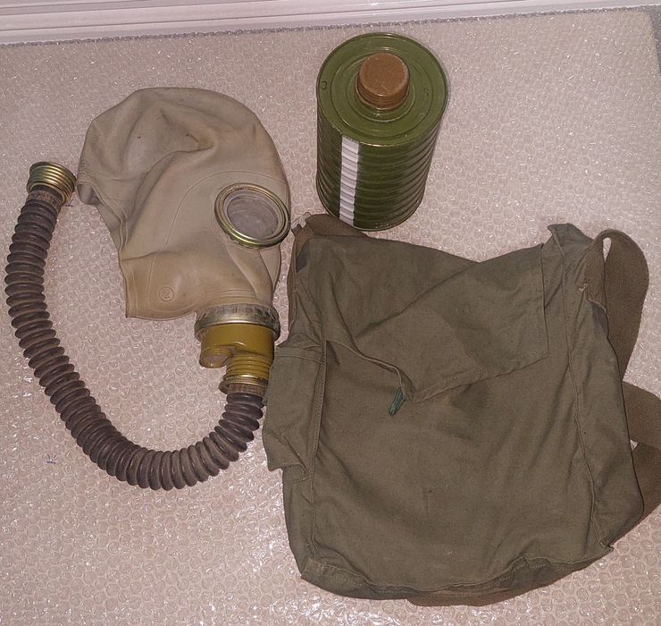 Военен противогаз с филтър-2,3,4.4