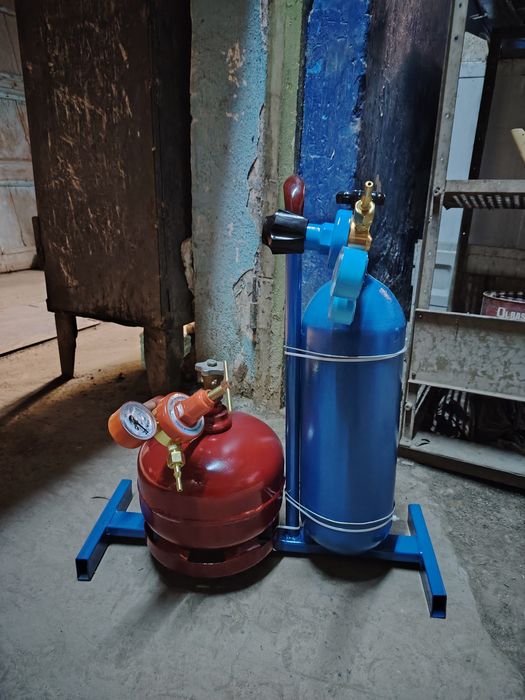 Прапан Аргон  Углегаз заправка