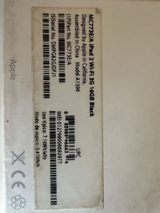 Apple ipad 2 32гб 3g wifi