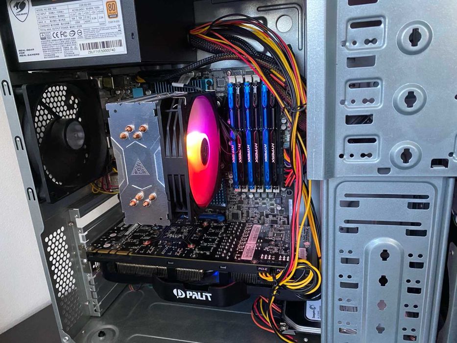 БЮДЖЕТЕН ГЕЙМИНГ | Шестядрен | 24 RAM | R9 380X 4GB