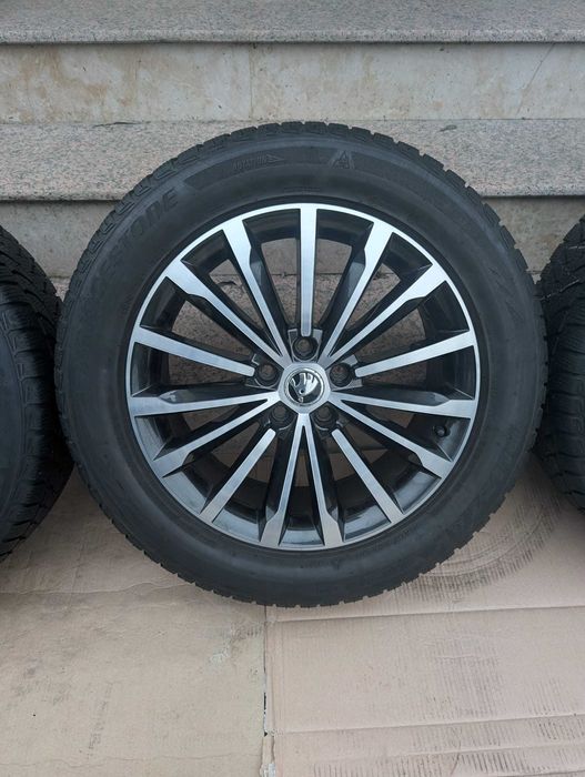 Jante roti iarna ORIGINALE Skoda Kodiaq 5x112 Trinity 235 55 R18