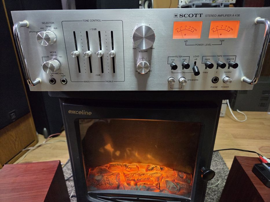 Amplificator vintage Scott A-436