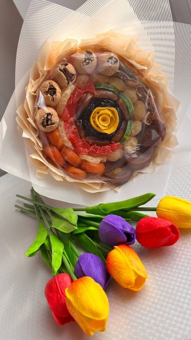 Букеты из сухофруктов