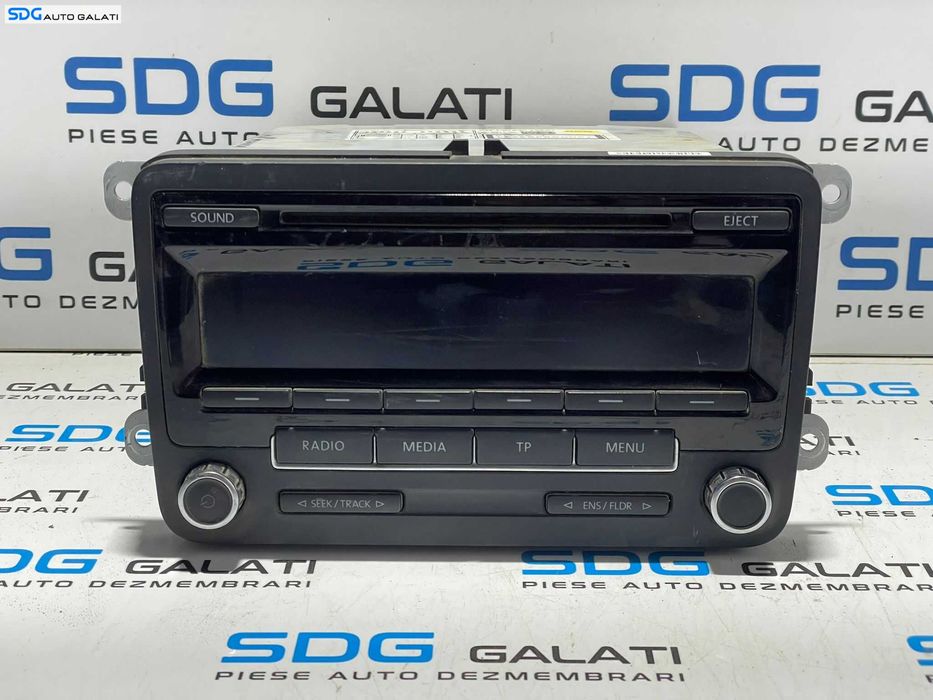 Unitate Radio CD Player RCD 310 Skoda Fabia 2 2007 - 2014 Cod 1K0035186AP [L3079]