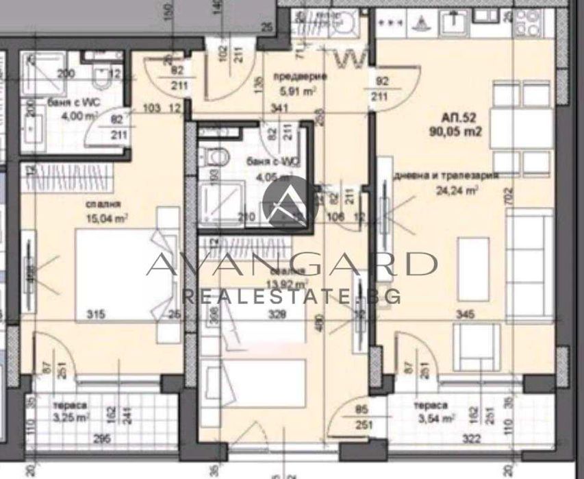 Продава се Тристаен апартамент в Пловдив, Тракия - 105 кв.м за 850 €/кв.м - Снимка #11