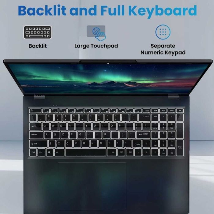 Laptop Jumper EZbook P1 Intel N95 RAM 16GB DDR5 SSD 512GB + eMMC 128GB  - GARANTIE 12 LUNI | TrueGSM