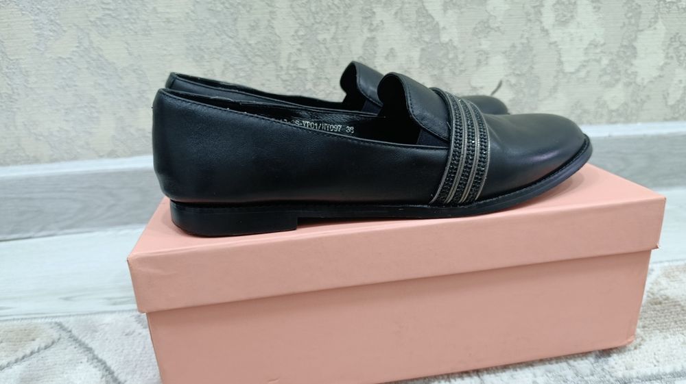 Туфли натуральная кожа