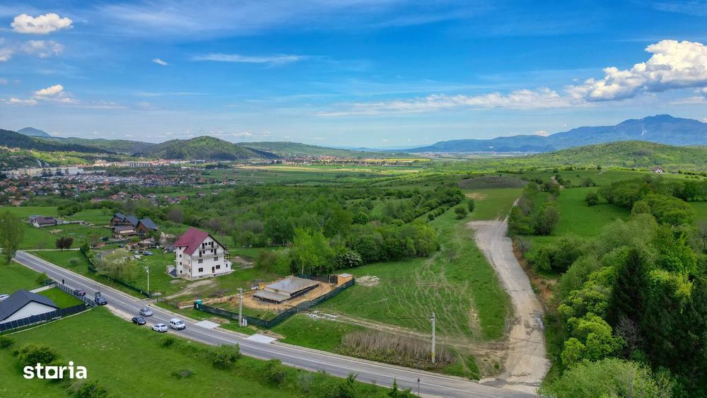 Teren intravilan 1273 mp zona Bran(Tohanita) la 4 km de Zarnesti