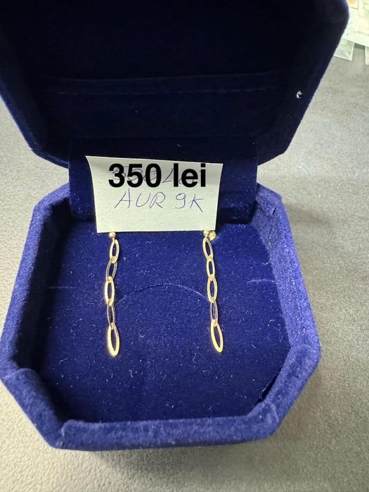 Cercei aur 9k diverse modele