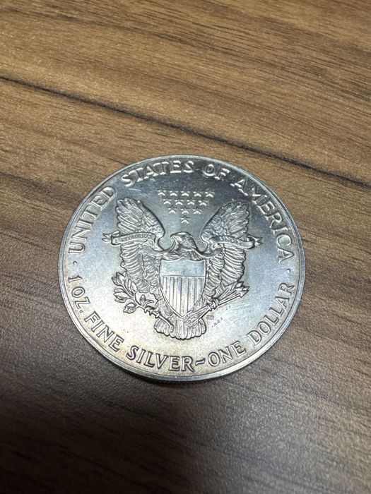 Moneda argint 999 one dollar