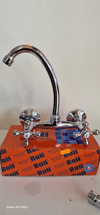 СУПЕР ПРОМОЦИЯ!!! РЕТРО Смесители-Батерии Стенни за Кухня 4 Варианта.